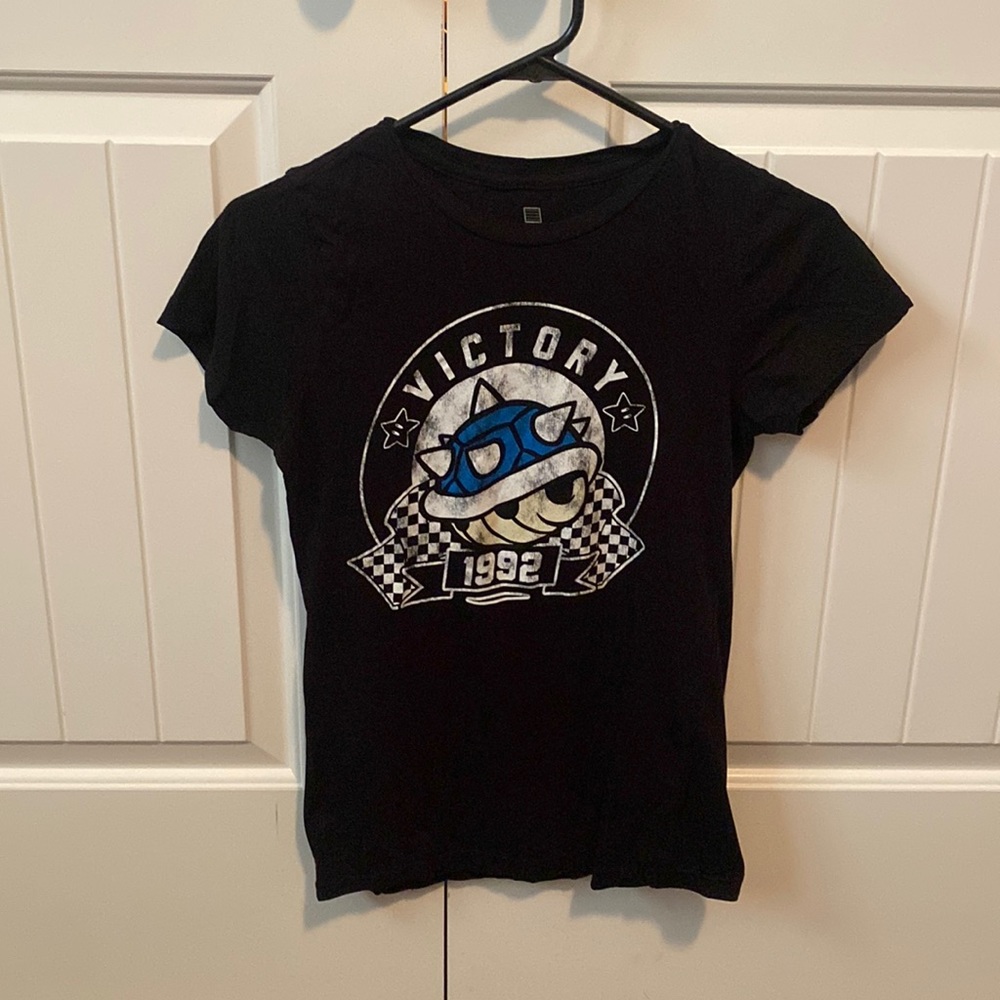 Mario Kart blue shell 1992 t shirt, loot crate exclusive